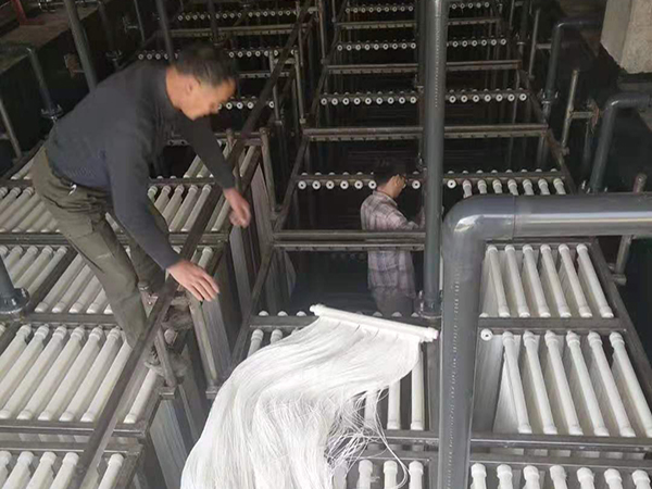 寧波建嶸MBR膜-桐鄉致遠環保某印染廠項目